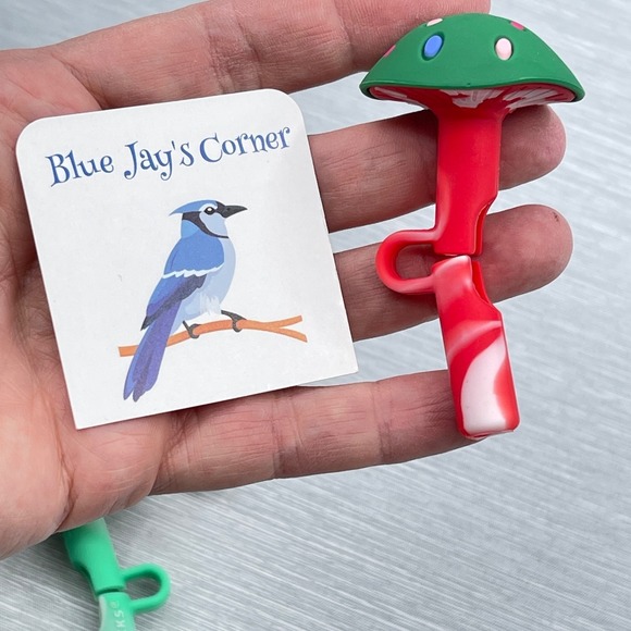 Starbucks Straw Topper Star Complete Set 6 Limited Ed Silicone for Cold Cup 2024 - Picture 5 of 8